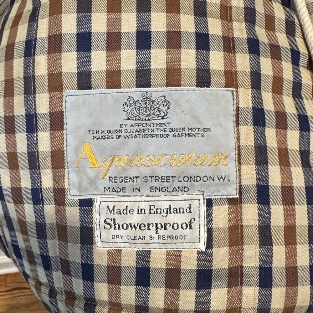 Aquascutum vintage coat - Picture 5 of 12